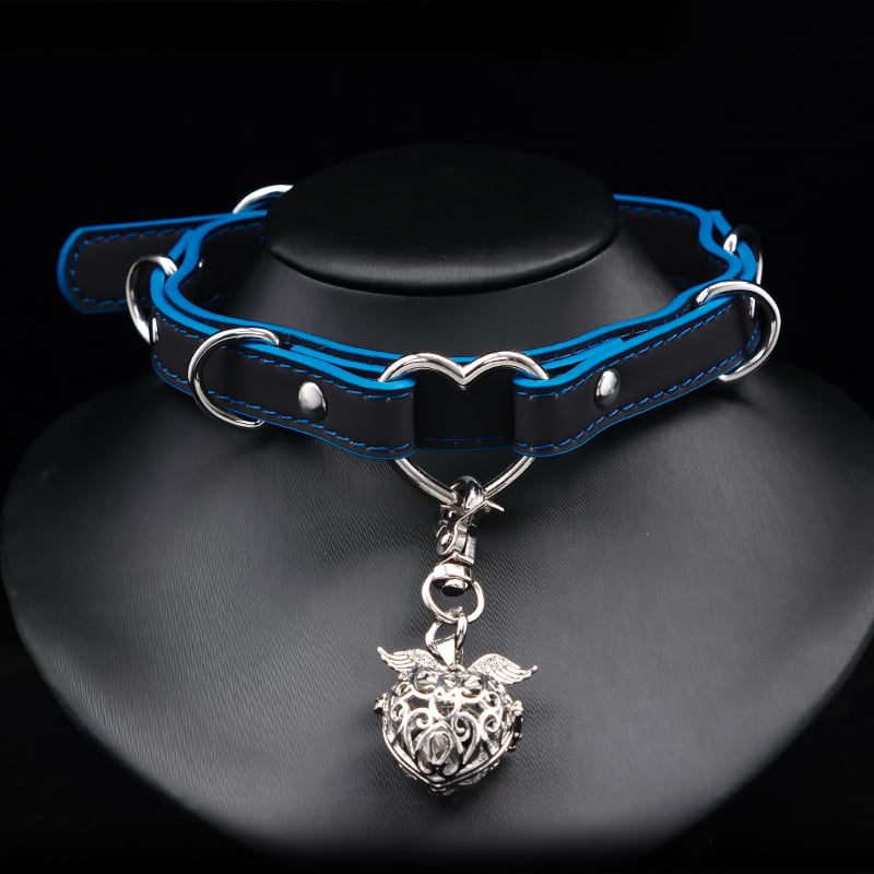 Termokromatiska kaklarota – PU materiāls, kulons no saka, standarta ķēde, pavasaris 2024