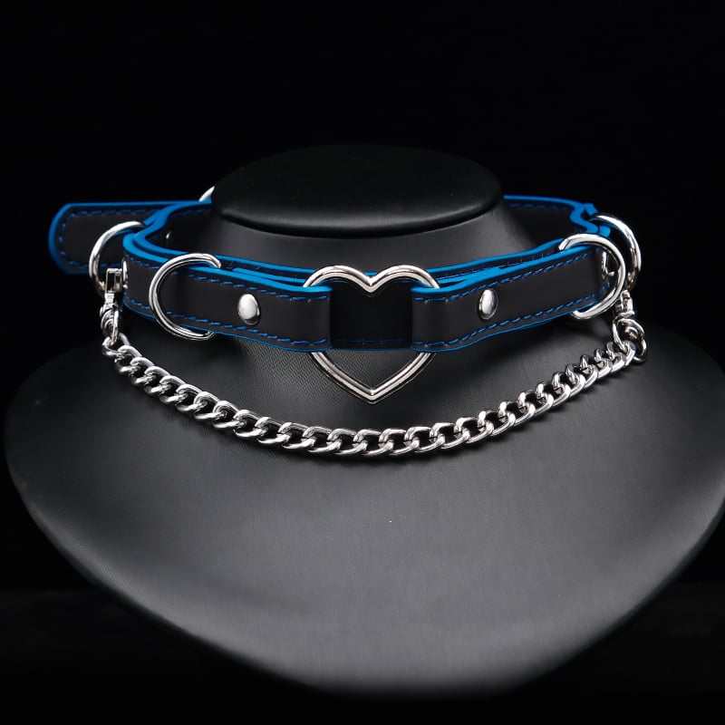 Termokromatiska kaklarota – PU materiāls, kulons no saka, standarta ķēde, pavasaris 2024