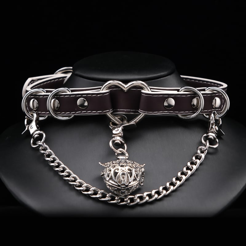 Termokromatiska kaklarota – PU materiāls, kulons no saka, standarta ķēde, pavasaris 2024