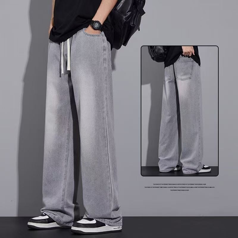 Bootcut traperice od denima, flis podstavljene, srednji pojas, zakrivljeni rub, blago prošireni ravni dio nogavice