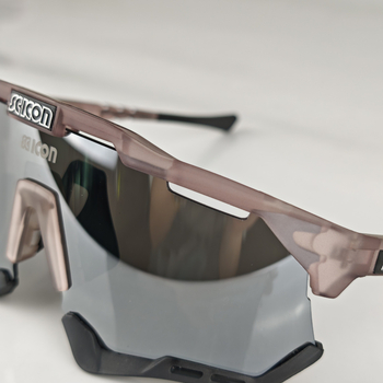 Поляризирани очила за колоездене, спортни очила с полусферна рамка, унисекс, модел S, сменяеми лещи, материал TR