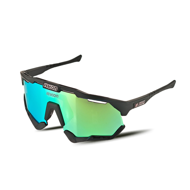 Поляризирани очила за колоездене, спортни очила с полусферна рамка, унисекс, модел S, сменяеми лещи, материал TR