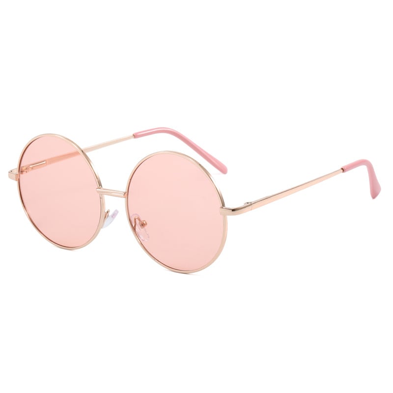 Bērnu saulesbrilles BLINGQUEEN – UV400 aizsardzība, bez polarizācijas, pilns rāmis, apaļš rāmis