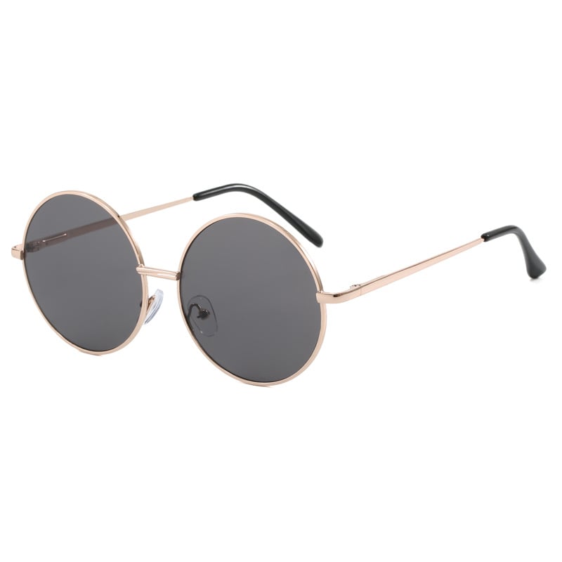 Bērnu saulesbrilles BLINGQUEEN – UV400 aizsardzība, bez polarizācijas, pilns rāmis, apaļš rāmis