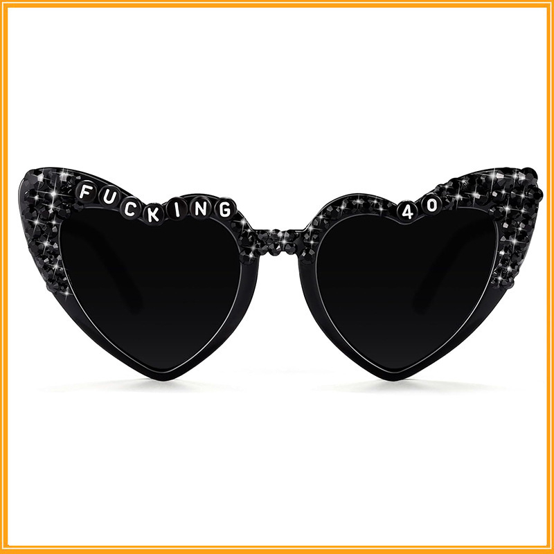 DIY rankų darbo plastiko akiniai su pilnu rėmeliu, unisex, 2025 ruduo