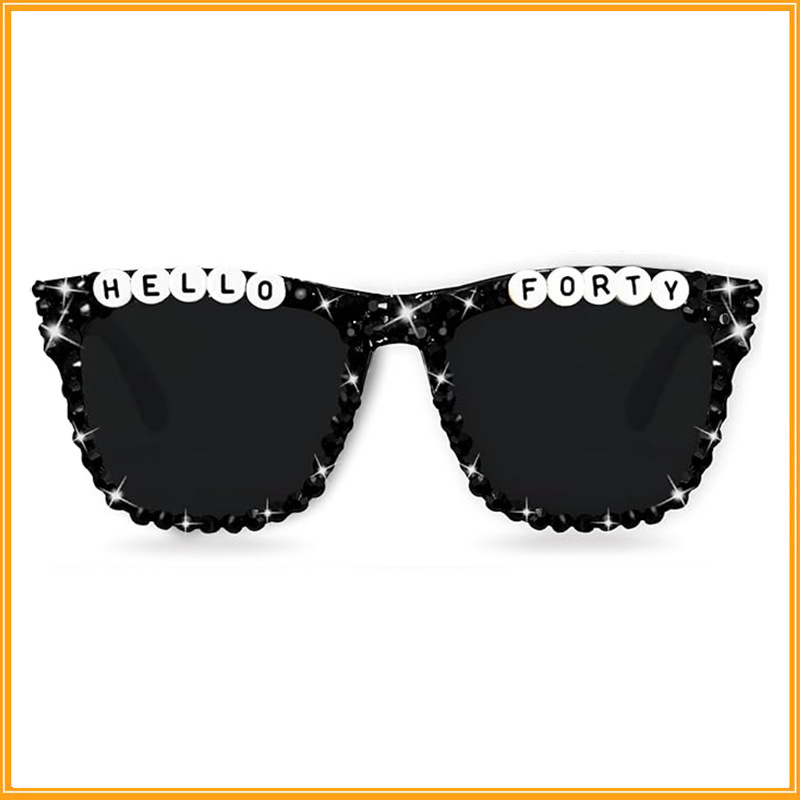 DIY rankų darbo plastiko akiniai su pilnu rėmeliu, unisex, 2025 ruduo