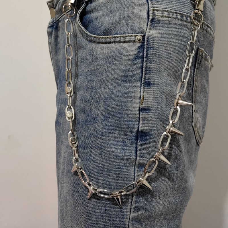 Αλυσίδα μέσης από μεταλλικό κράμα — unisex, χιπ-χοπ στυλ, ηλεκτροπλατίωση