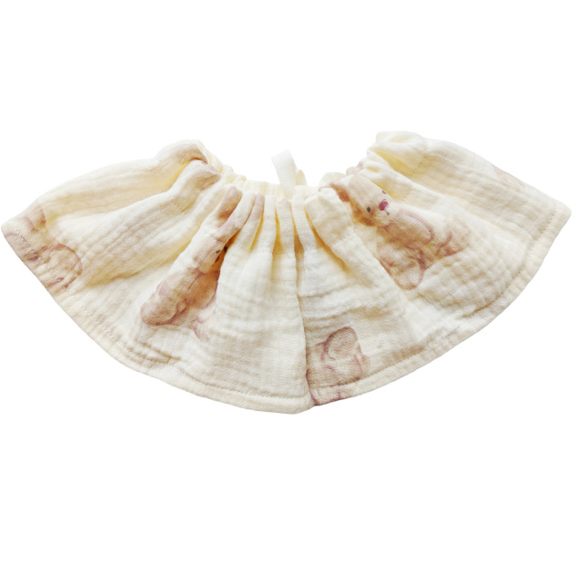 Dječji salivnik od čiste pamuka (>95%), apsorpcijski, s 360° zatvaranjem, šifra 8010, za novorođenčad