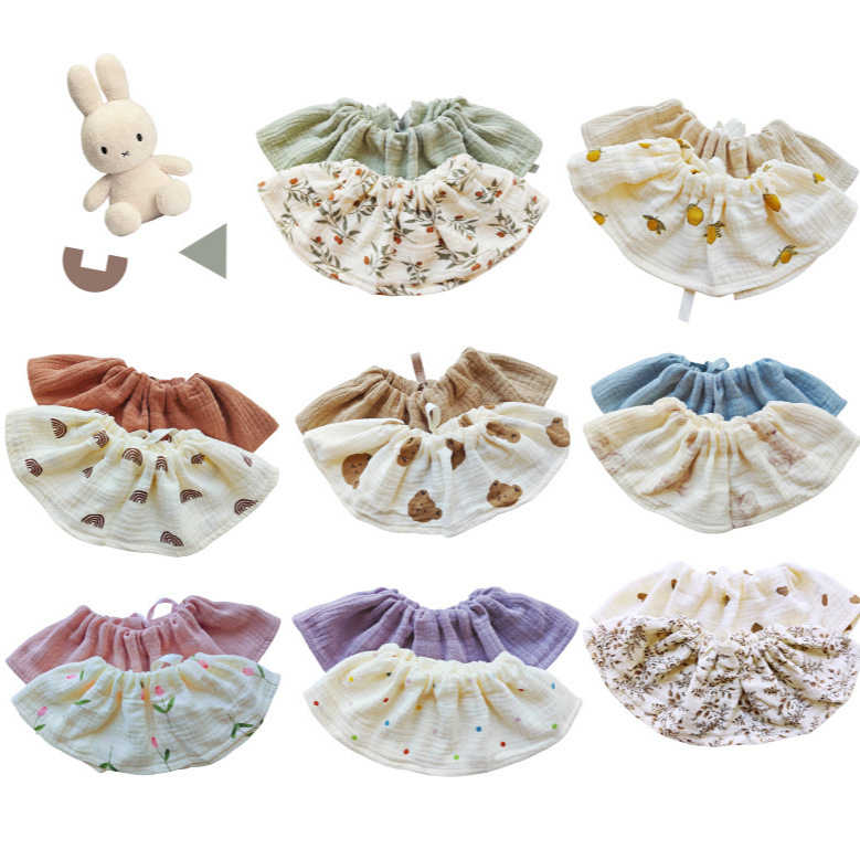 Dječji salivnik od čiste pamuka (>95%), apsorpcijski, s 360° zatvaranjem, šifra 8010, za novorođenčad