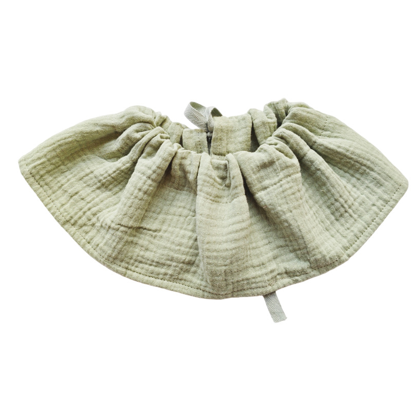 Dječji salivnik od čiste pamuka (>95%), apsorpcijski, s 360° zatvaranjem, šifra 8010, za novorođenčad