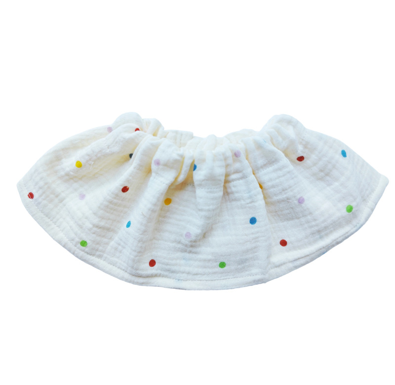 Dječji salivnik od čiste pamuka (>95%), apsorpcijski, s 360° zatvaranjem, šifra 8010, za novorođenčad