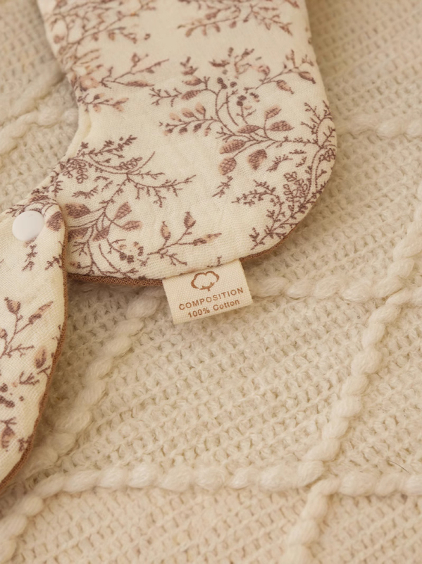 Bebina bavica od pamucne gaze, vodootporna, dvostrana, uzorak životinja