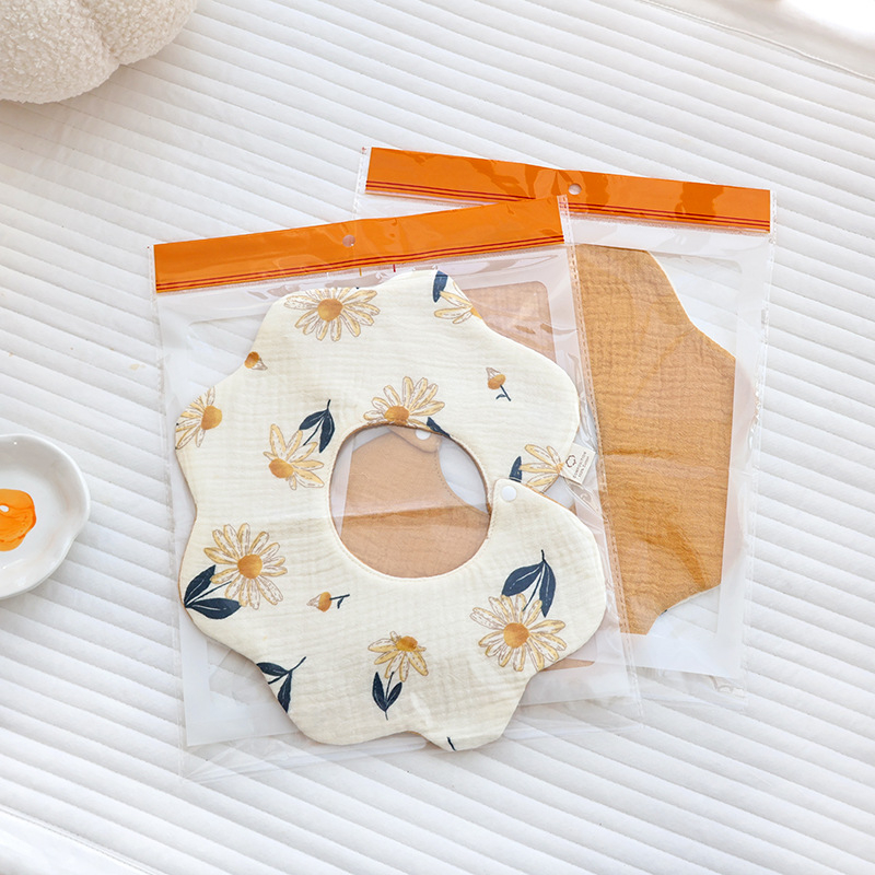 Bebina bavica od pamucne gaze, vodootporna, dvostrana, uzorak životinja