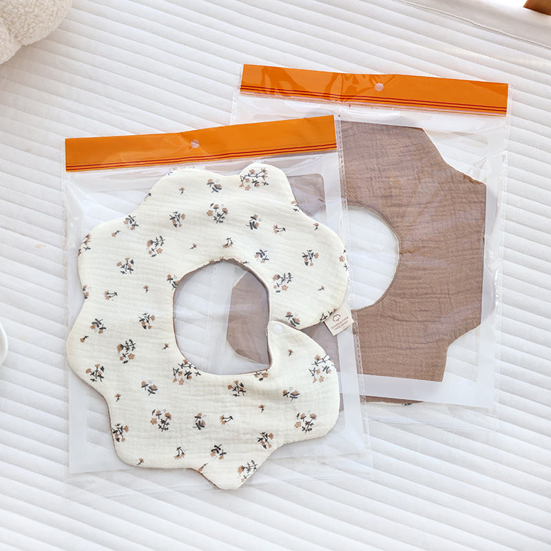 Bebina bavica od pamucne gaze, vodootporna, dvostrana, uzorak životinja