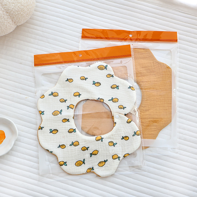 Bebina bavica od pamucne gaze, vodootporna, dvostrana, uzorak životinja