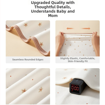 Zīdaiņu iesaiņošanas sega no ķīmiskas šķiedras, četrsezonu universāla, mūsdienīgs minimālisma dizains, svars zem 100 g