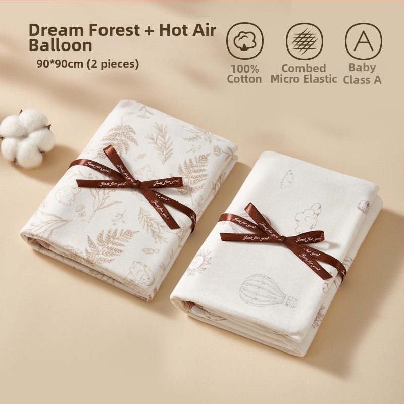 Zīdaiņu iesaiņošanas sega no ķīmiskas šķiedras, četrsezonu universāla, mūsdienīgs minimālisma dizains, svars zem 100 g