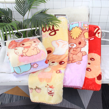 Raschel antklodė, cheminiai pluoštai, 500-800 g, skirta 1-3 metų amžiaus, animacinio stiliaus