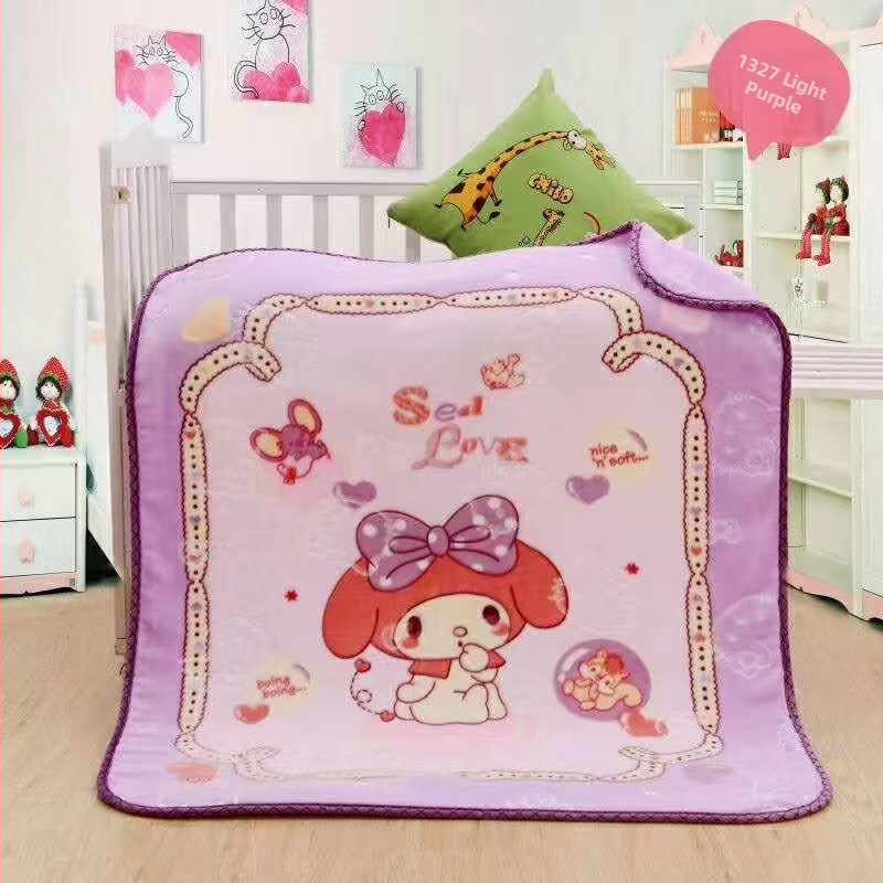 Raschel antklodė, cheminiai pluoštai, 500-800 g, skirta 1-3 metų amžiaus, animacinio stiliaus