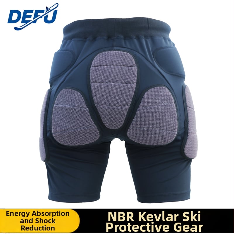 DEFU Ски защитно оборудване: протектори за колене, прасци, лакти и ханш, EVA материя