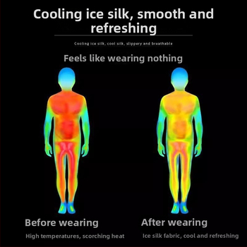 Vīriešu ātri žūstošs T-krekls no ice silk, elpojošs, brīvs piegriezums