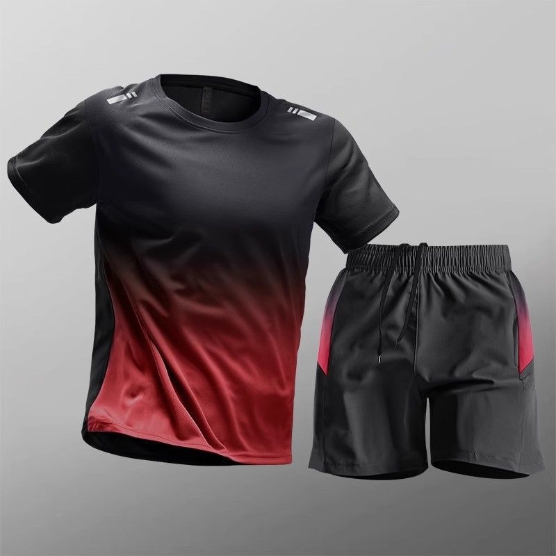 Vīriešu ātri žūstošs T-krekls no ice silk, elpojošs, brīvs piegriezums