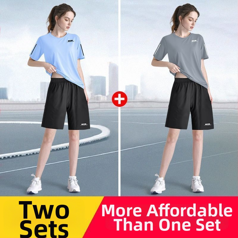 Vīriešu ātri žūstošs T-krekls no ice silk, elpojošs, brīvs piegriezums