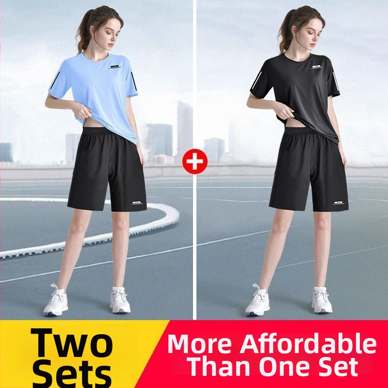 Vīriešu ātri žūstošs T-krekls no ice silk, elpojošs, brīvs piegriezums