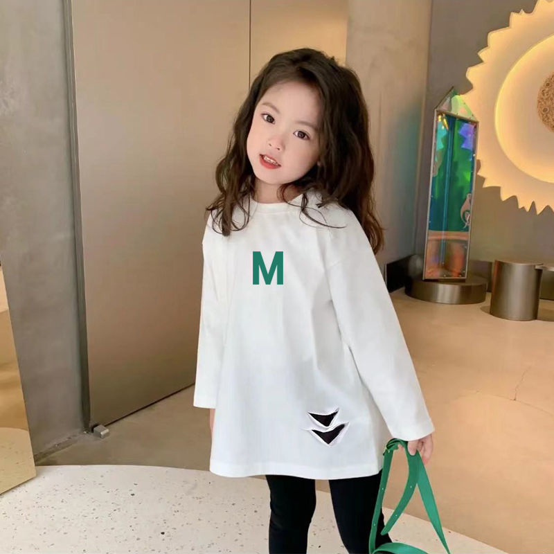 Mergaitėms ilgomis rankovėmis marškinėliai, animacinis piešinys, 100% medvilnė, švelni tekstūra, apvali kaklo linija