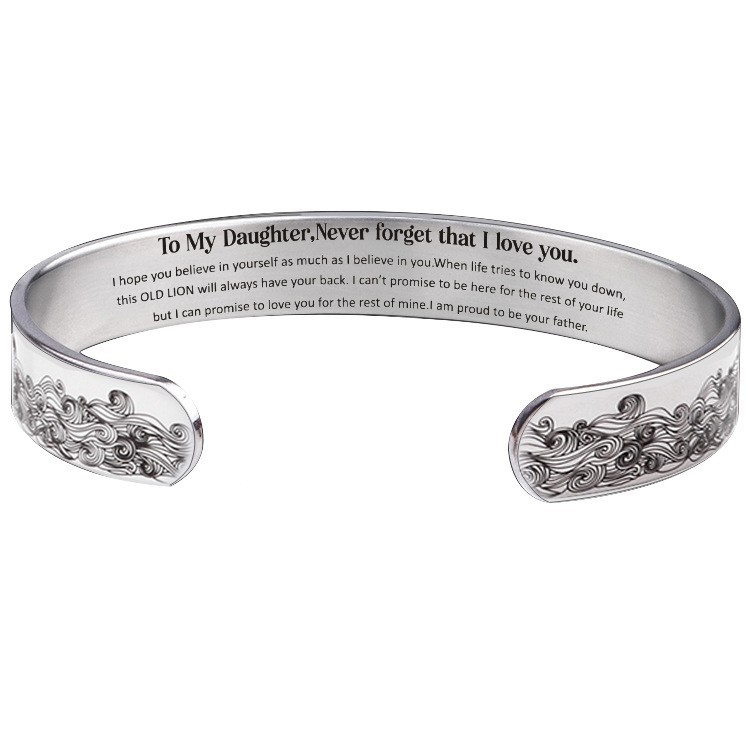 Nerūdijančio plieno apyrankė, rankų darbas, Net Red Wind stilius — Caifei Xiang