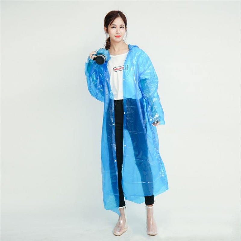 Lietus pončo tūrisma vajadzībām — atkārtoti lietojams, bieza auduma ar ietekmes audumu, pieaugušajiem, ārējiem pārgājieniem