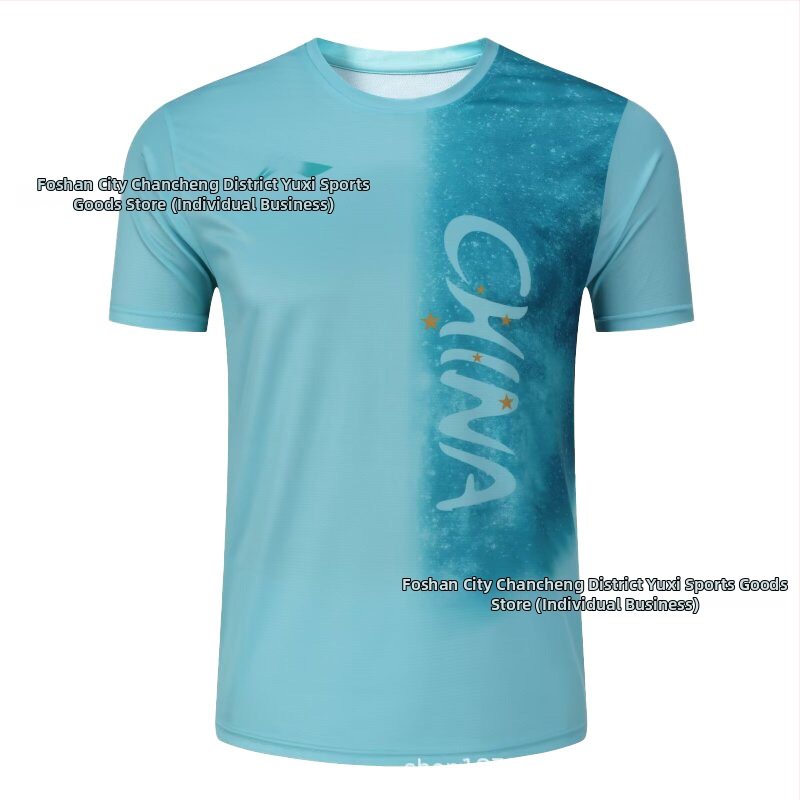 Set stolného tenisu s krátkym rukávom – unisex, rýchloschnúci polyestrový zmes, 95–100% polyester, jar–jeseň, pre dospelých a deti