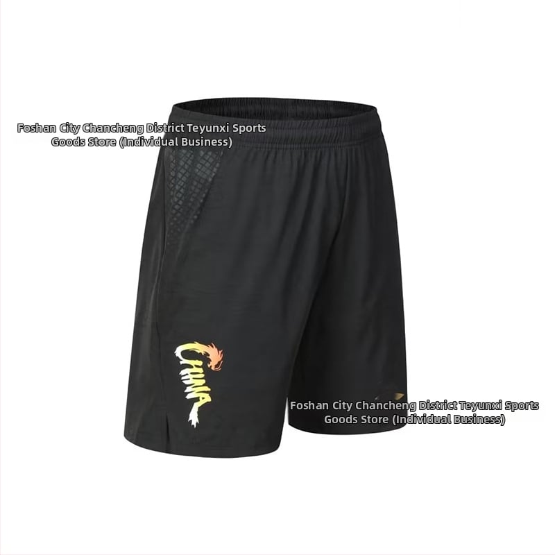 Stalo teniso trumpų rankovių treniruočių komplektas – Unisex, greitai džiūstantis poliesterio mišinys, 95–100% poliesteris, pavasaris–ruduo, suaugusiems ir vaikams