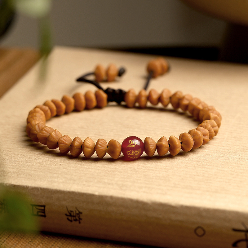 Drevena narukvica u obliku srca, unisex, originalni dizajn