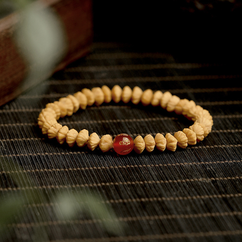 Drevena narukvica u obliku srca, unisex, originalni dizajn