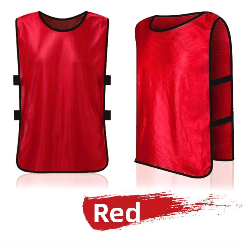 Futbolo komandos treniruočių liemenė – unisex, poliesteris, spausdinama vienos spalvos, visus sezonus, prekės ženklas re-huo