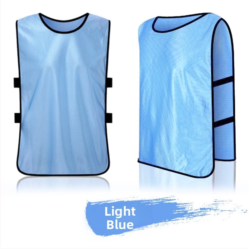 Futbolo komandos treniruočių liemenė – unisex, poliesteris, spausdinama vienos spalvos, visus sezonus, prekės ženklas re-huo