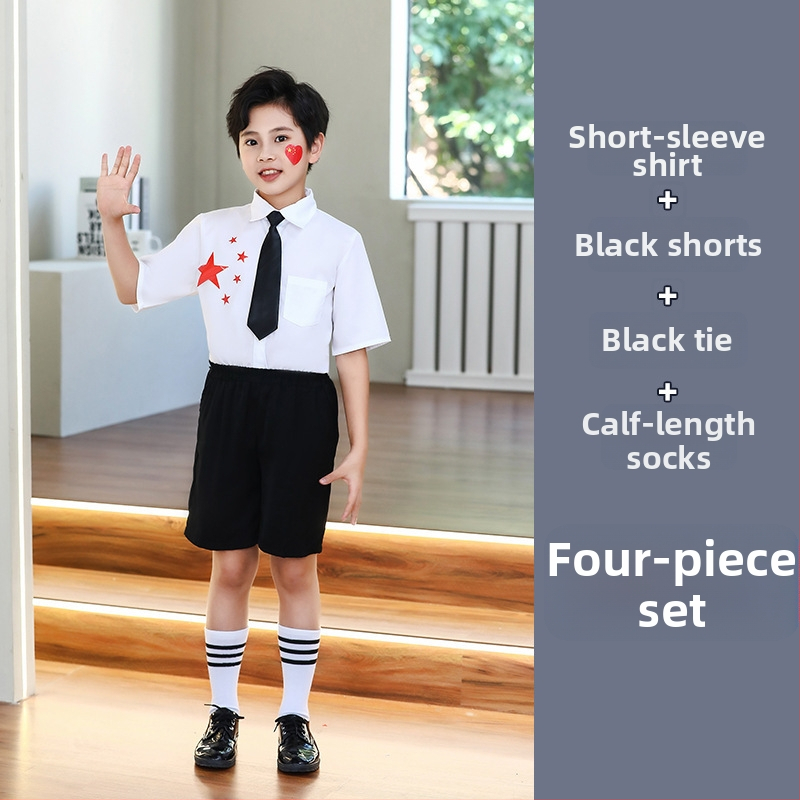 Vaikų sceniniai kostiumai chorai ir recitacijai, nuo darželio iki gimnazijos, medvilnės audinys su 80% poliesterio, tinkami cheerleading, 8+ metų (aukštis virš 140 cm), Ruduo 2025