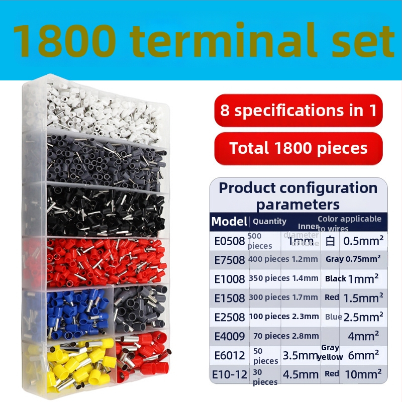 Jingyue Electric Terminālu presēšanas knaibles caurulīšu termināļiem — īpaša presēšana caurulīšu termināļiem; Sastāvs: niķeļa-hroma sakausējuma tērauds; Svars: 0,378