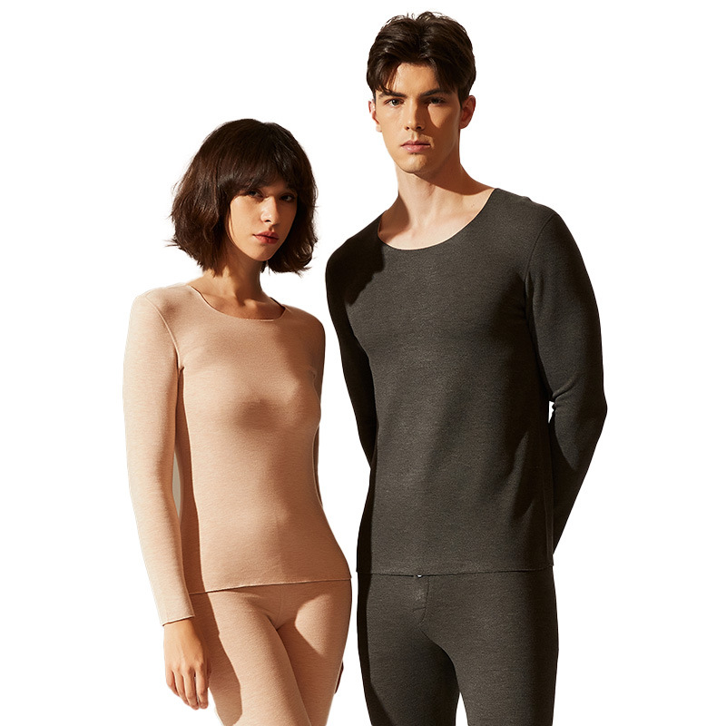 Termiska bāzes komplekts sievietēm no kašmīra un zīda, garas piedurknes, garas bikses, ekstra biezs