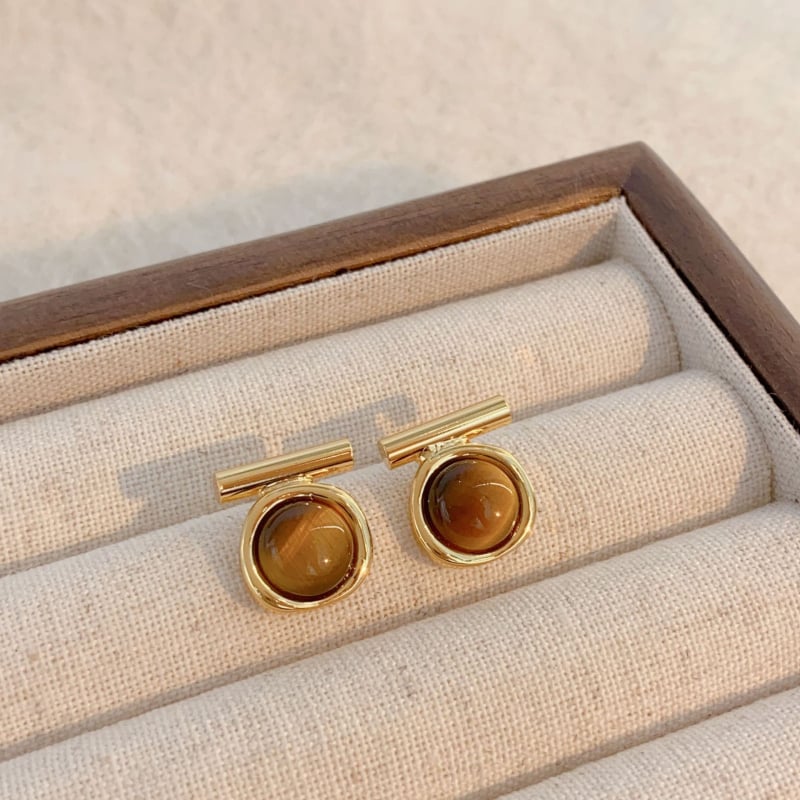 Yi nian auskarai, varis, geometrinė forma, retro stilius, moterims