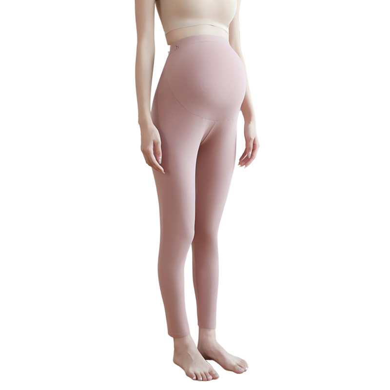 Grūtnieču kokvilnas siltās bikses, 90–95% kokvilna, vēdera atbalsts, vidēja biezuma, rudens–ziemas 2025, pieguļošs piegriezums