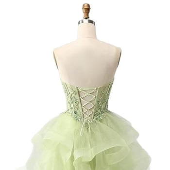 Рокля А-образна с презрамки, полиестер, съдържание 50–70% полиестер, къса рокля, стил: свеж и сладък