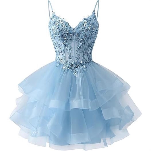 Рокля А-образна с презрамки, полиестер, съдържание 50–70% полиестер, къса рокля, стил: свеж и сладък