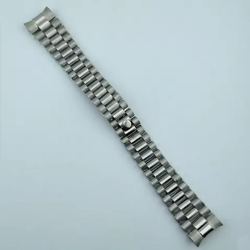 Dvojitý kalendárny bezel pre hodinky, kompatibilný s pohonom 8285, remienok z nehrdzavejúcej ocele