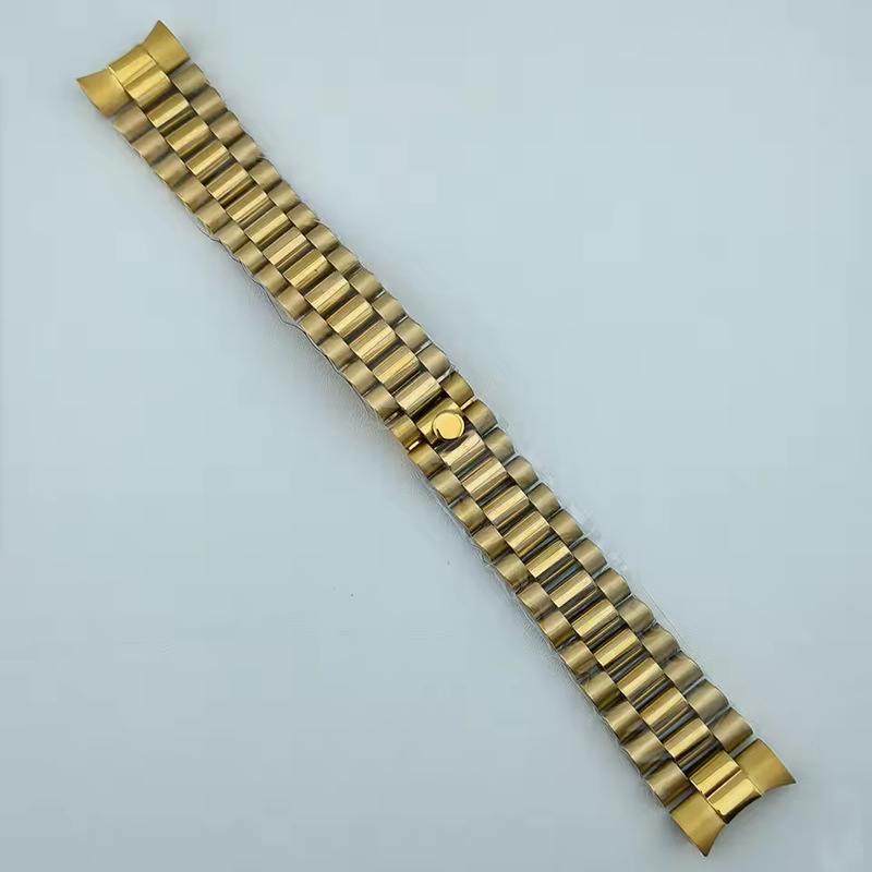 Dvojitý kalendárny bezel pre hodinky, kompatibilný s pohonom 8285, remienok z nehrdzavejúcej ocele