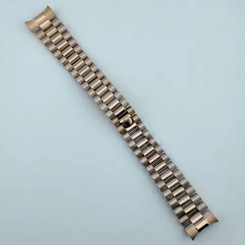 Dvojitý kalendárny bezel pre hodinky, kompatibilný s pohonom 8285, remienok z nehrdzavejúcej ocele