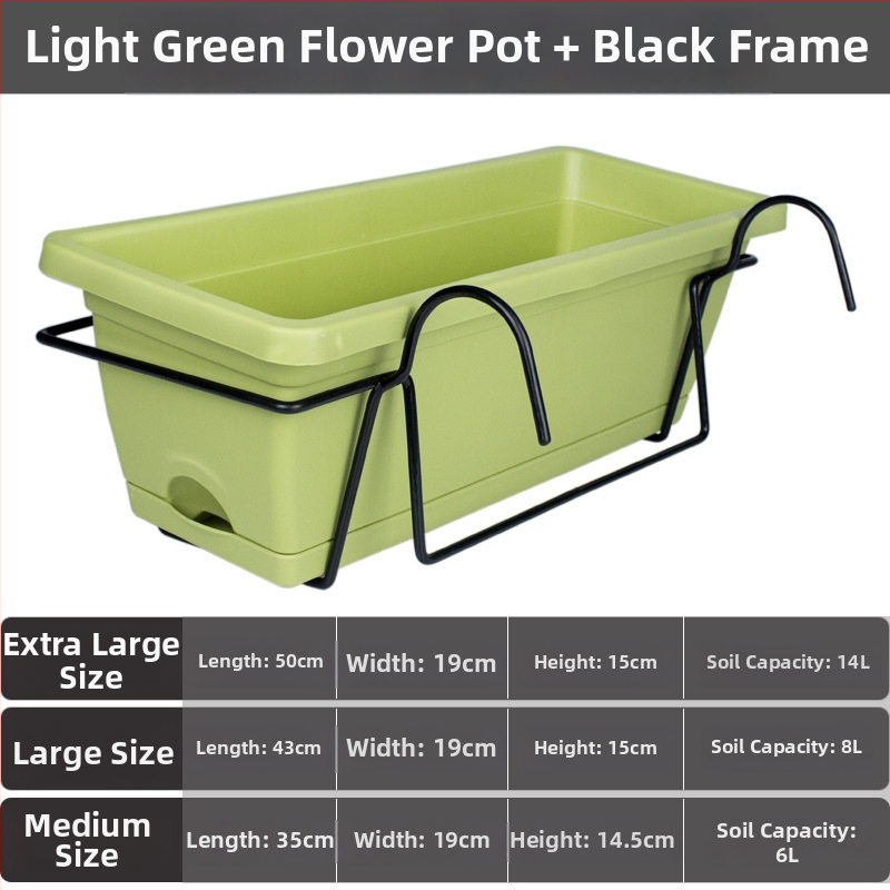 Ghiveci de flori din plastic, dreptunghiular, pentru podea, în stil nordic, pentru grădinărit la domiciliu.