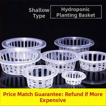 Trīsdaļīgs hidroponikas stikla vāzes komplekts ar sakņu grozu un ūdens trauku