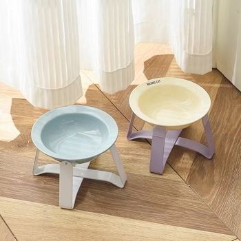 Керамична котешка купичка за храна (Материал: керамика; Подходяща за: котки; Категория: храна за домашни любимци)